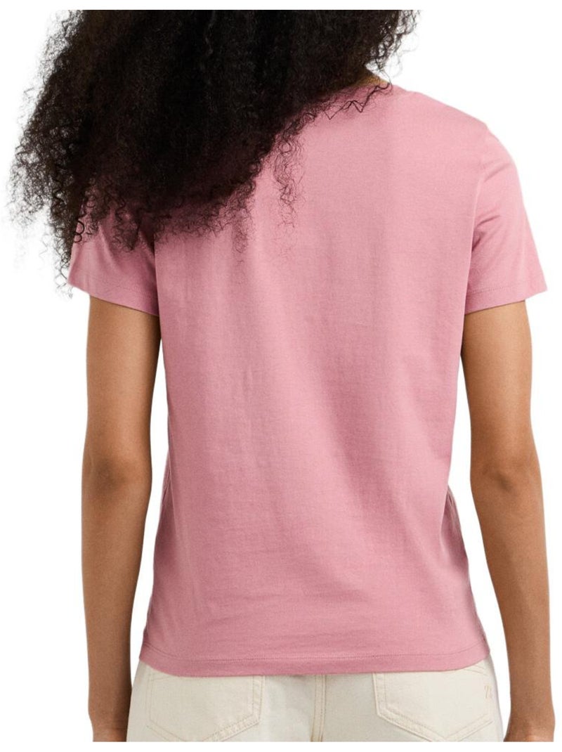 T-shirt cristina rosa para mulher pepe jeans Rosa - Kiabi