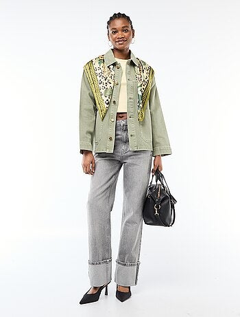 T-shirt crop top básico