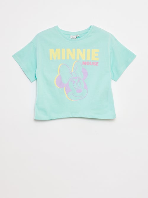 T-shirt crop top 'Minnie' - Kiabi