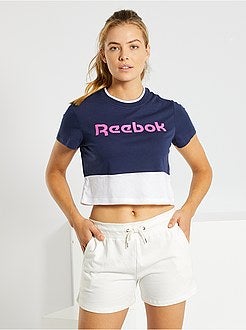 T-shirt crop top 'Reebok' - Kiabi