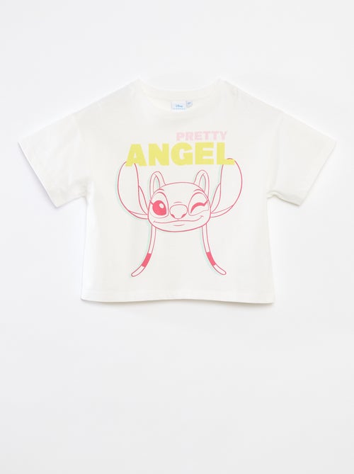 T-shirt crop top 'Stitch' - Kiabi