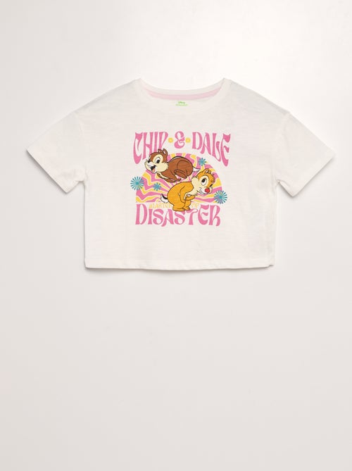 T-shirt crop top 'Tico e Teco' - Kiabi
