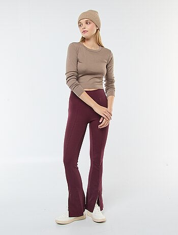 T-shirt cropped básica