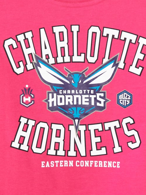 T-shirt cropped de manga curta 'NBA' - Kiabi