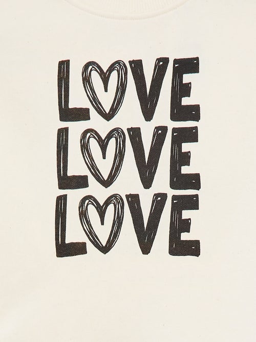 T-shirt curta de manga curta - Kiabi