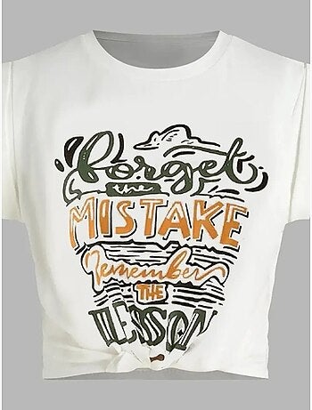 T-shirt curta estampada hiccup