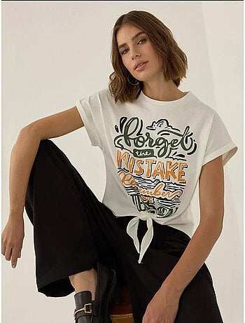T-shirt curta estampada hiccup