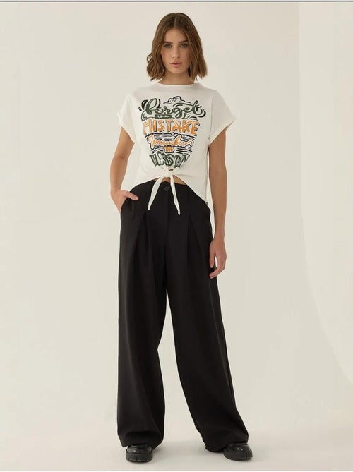 T-shirt curta estampada hiccup - Kiabi T-shirt curta estampada hiccup - Kiabi
