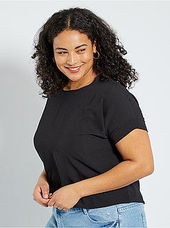 T-shirt curta - Kiabi