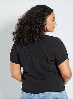 T-shirt curta - Kiabi