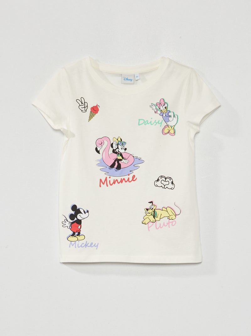 T-shirt da 'Disney' de manga curta BEGE - Kiabi