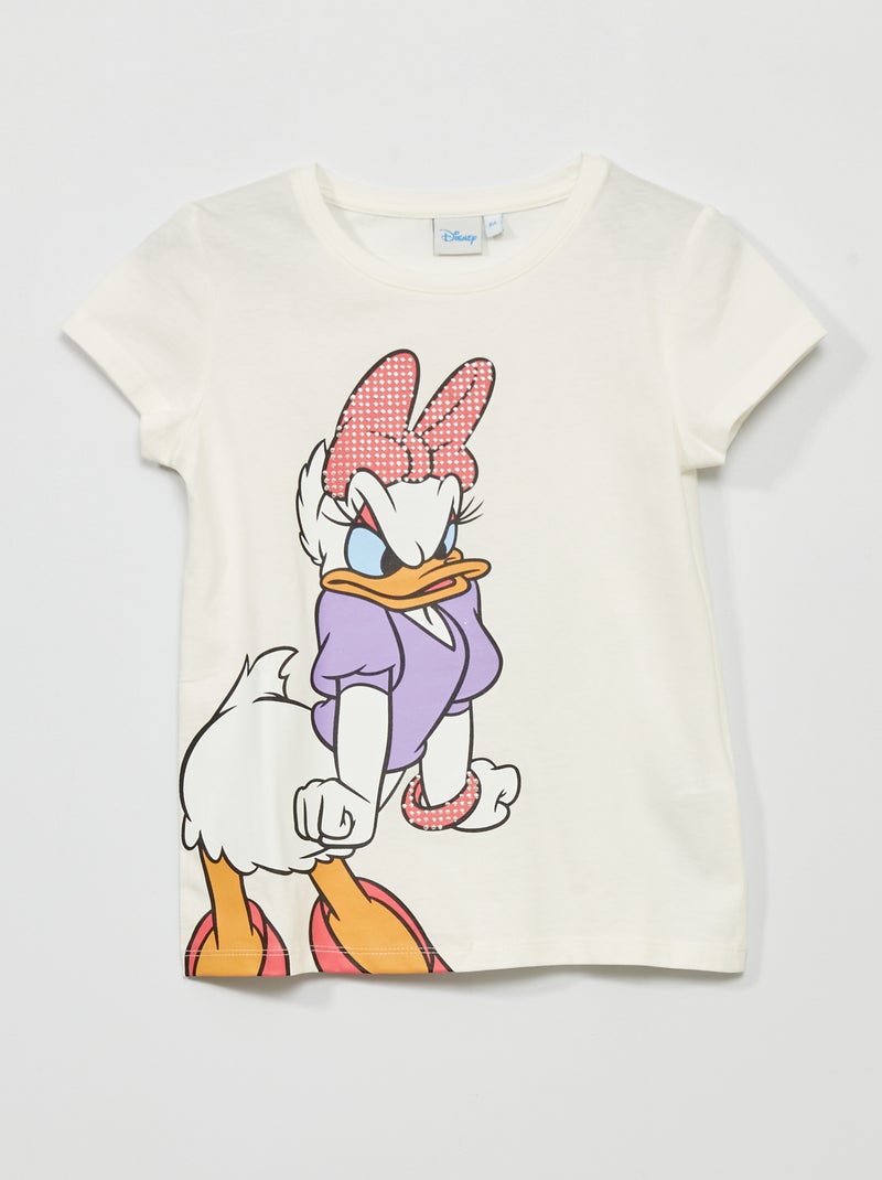 T-shirt da 'Disney' de manga curta BRANCO - Kiabi