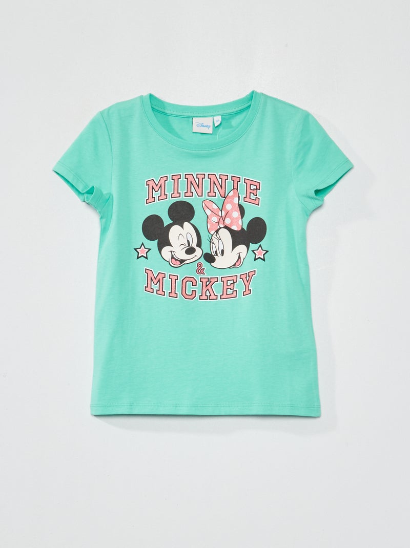 T-shirt da 'Disney' de manga curta VERDE - Kiabi