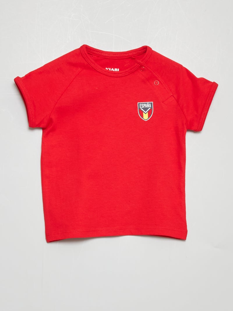 T-shirt de algodão - Espanha Espanha - Kiabi