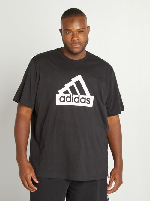 T-shirt de algodão 'Adidas' - Kiabi