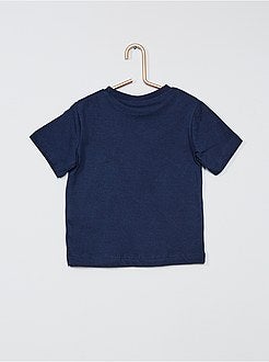 T-shirt de algodão 'Carros' - Kiabi