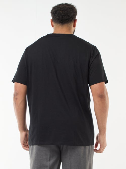 T-shirt de algodão com toque suave - Kiabi