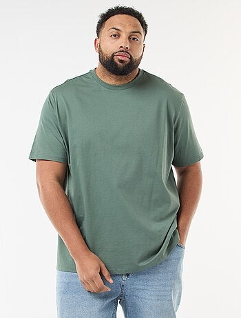 T-shirt de algodão com toque suave