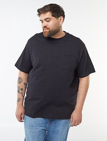 T-shirt de algodão confort fit