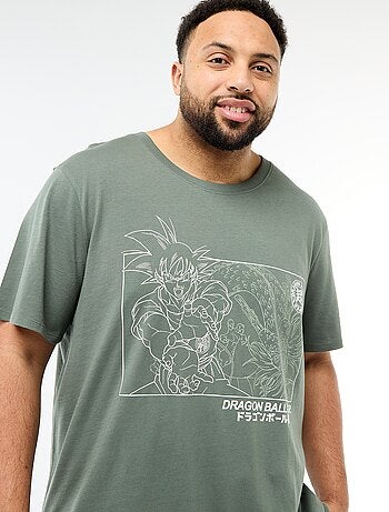 T-shirt de algodão 'Dragon Ball Super'