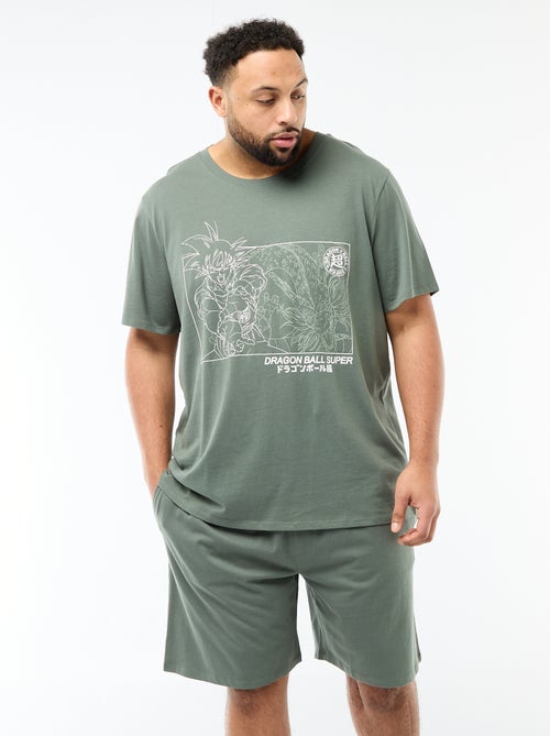 T-shirt de algodão 'Dragon Ball Super' - Kiabi