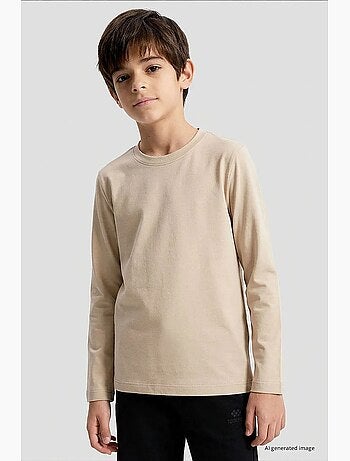 T-shirt de algodão e elastano tommy
