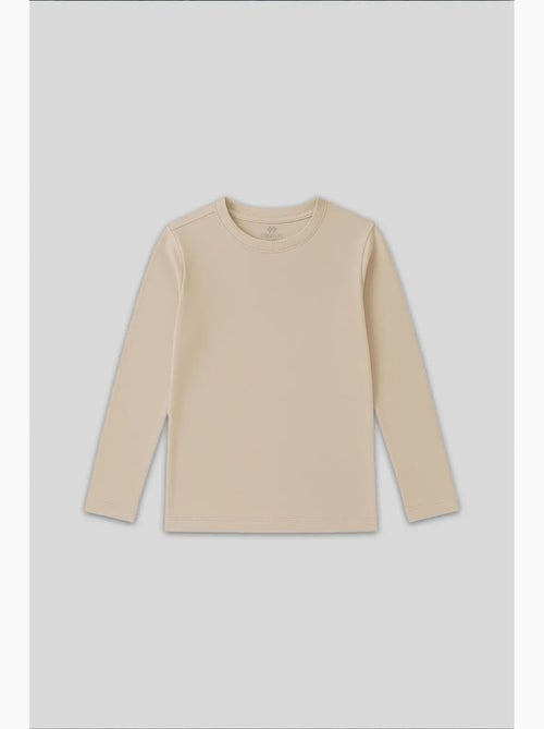 T-shirt de algodão e elastano tommy - Kiabi