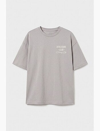 T-shirt de algodão e elastano tommy