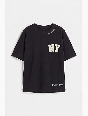 T-shirt de algodão e elastano tommy