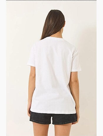 T-shirt de algodão manga curta accessory lucci