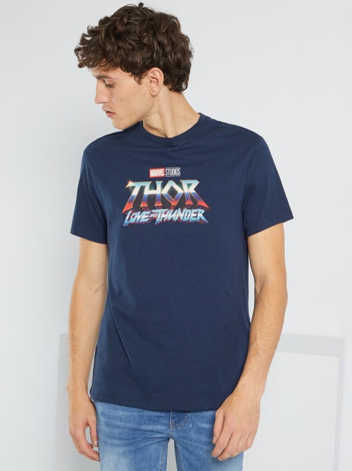 T-shirt de algodão 'Marvel' - Kiabi