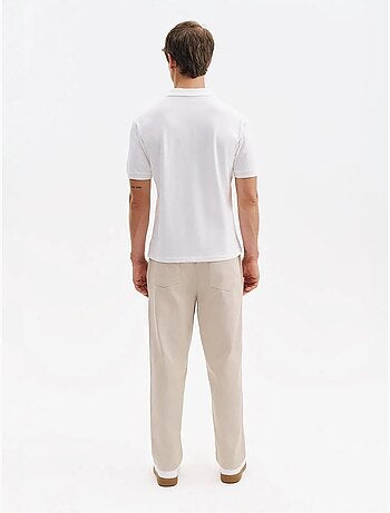 T-shirt de algodão masculina giesto