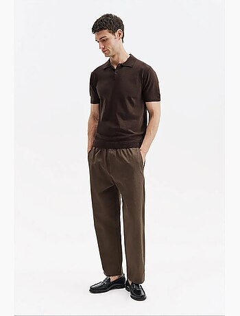 T-shirt de algodão masculina giesto