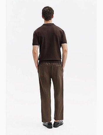 T-shirt de algodão masculina giesto