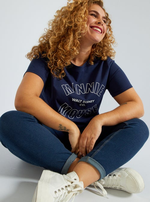 T-shirt de algodão 'Mickey' - Kiabi