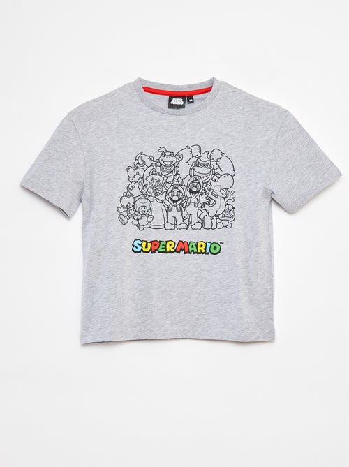 T-shirt de algodão 'Nintendo' - Kiabi