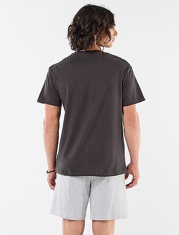 T-shirt de algodão 'Nintendo' 'Mario Kart' 'Toad'