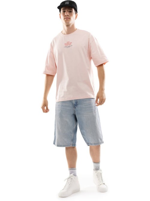 T-shirt de algodão orgânico de manga curta para homem - Kiabi T-shirt de algodão orgânico de manga curta para homem - Kiabi