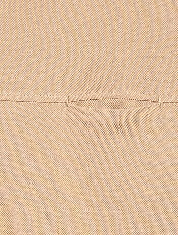 T-shirt de algodão piqué