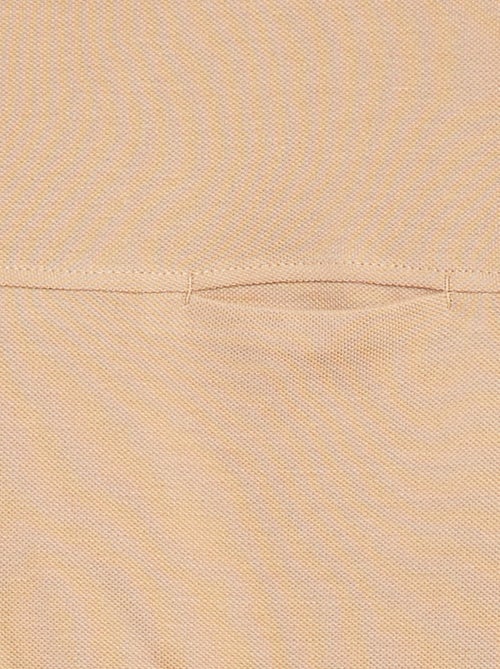 T-shirt de algodão piqué - Kiabi