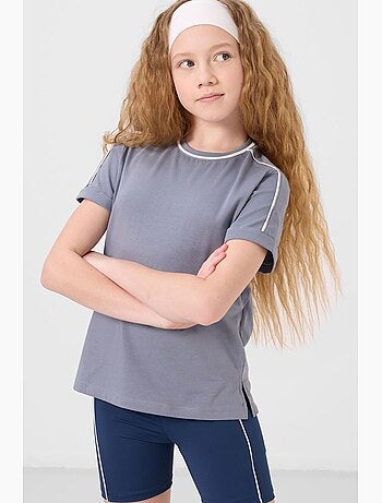 T-shirt de algodão tommy