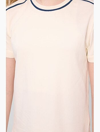 T-shirt de algodão tommy