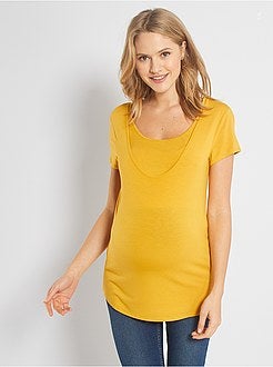 T-shirt de amamentação 2 em 1 - Kiabi