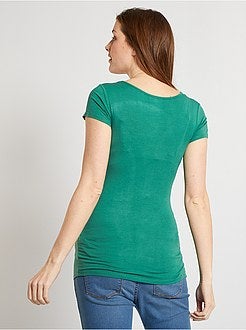 T-shirt de amamentação 2 em 1 - Kiabi