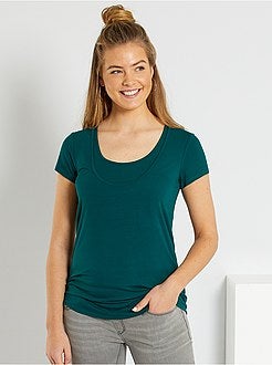 T-shirt de amamentação 2 em 1 - Kiabi