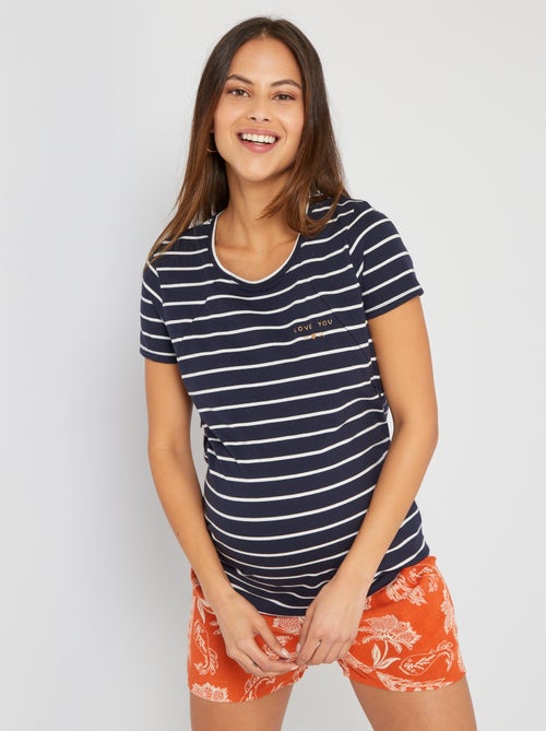 T-shirt de amamentação - Kiabi