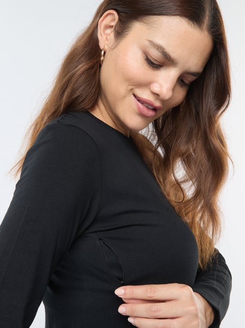 T-shirt de amamentação básica - Kiabi