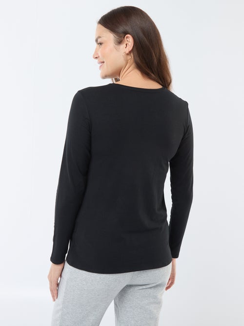 T-shirt de amamentação básica - Kiabi