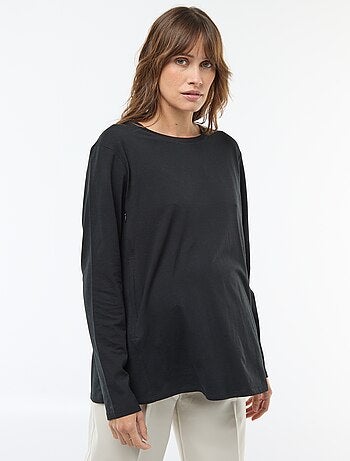 T-shirt de amamentação básica