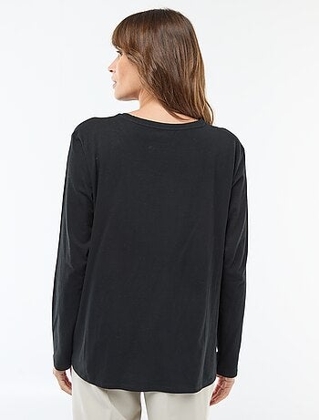 T-shirt de amamentação básica